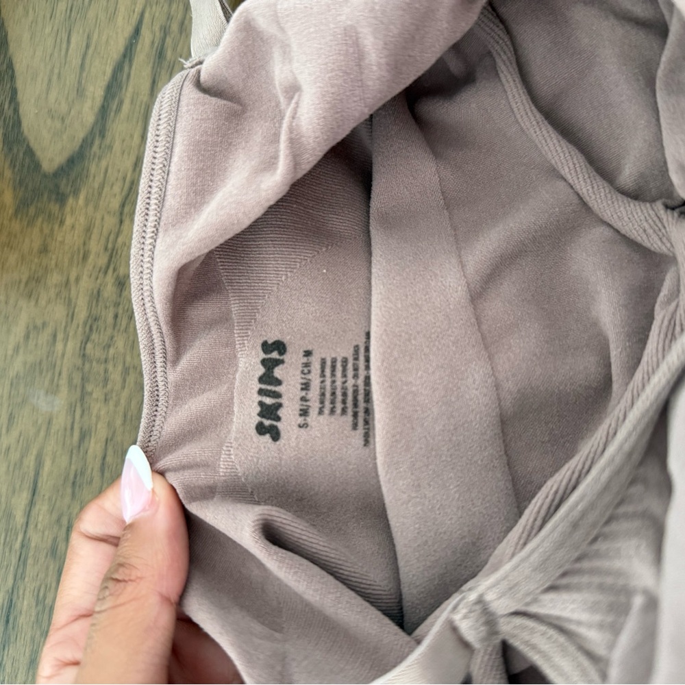 SKIMS Taupe Bodysuit